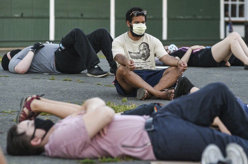 More than 100 protestors march through Salem, demand police defunding